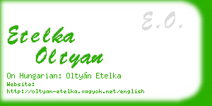 etelka oltyan business card